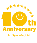 スマイルがかわいい周年記念のデザイン