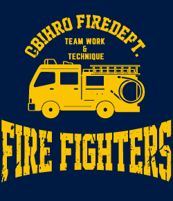 消防車Tシャツ