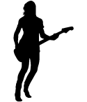 軽音クラブの部活Tシャツに