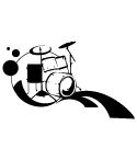 軽音クラブの部活Tシャツに