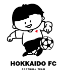 サッカー少年とボールのデザイン