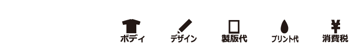 シルクプリントコミコミ価格