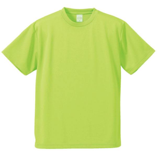 ドライアスレチックTシャツ036ライムグリーン