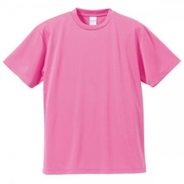 4.1オンスドライアスレチックTシャツ066.ピンク