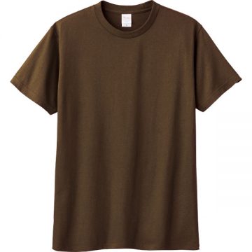 ヘビーウェイトTシャツ453.ダークブラウン