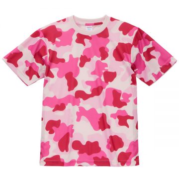 4.1オンスドライアスレチックTシャツ970.ピンクウッドランド
