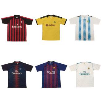 激安レプリカサッカーTシャツ