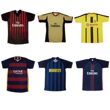 激安レプリカサッカーTシャツ
