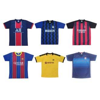 激安レプリカサッカーTシャツ