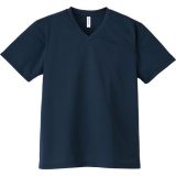 4.4オンスドライVネックTシャツ