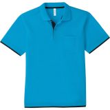 4.4オンスドライレイヤードポロシャツ