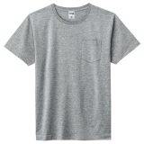 ユーロポケット付きTシャツ