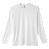 インターロックドライ長袖Tシャツ