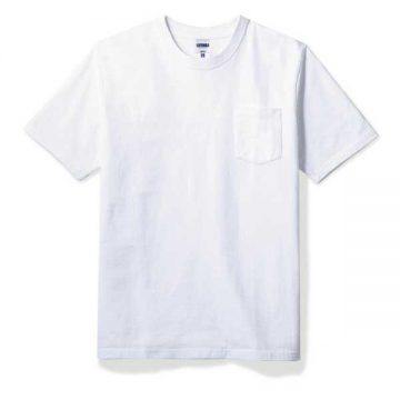 10.2オンスポケット付スーパーヘビーウェイトTシャツ15.ホワイト