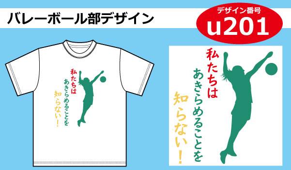 バレーボール用デザインプリント Tシャツプリント激安通販のアートスペース