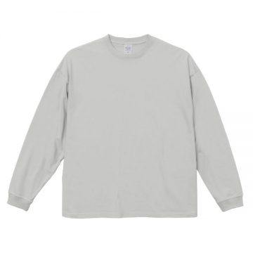 5.6オンスビッグシルエットロングスリーブTシャツ300.フロストグレー