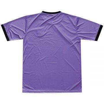 レプリカサッカーTシャツ　31.パープルストライプBack