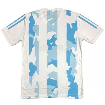 レプリカサッカーTシャツ 27.オリジナル迷彩水色Back