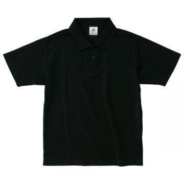 アクティブ ポロシャツ02.ブラック