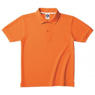 ベーシックスタイル ポロシャツ10.オレンジ