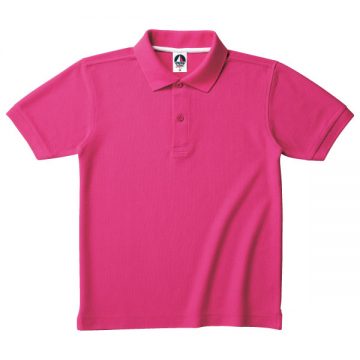 ベーシックスタイル ポロシャツ23.ホットピンク