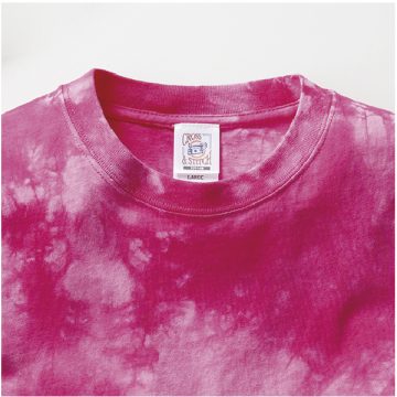 最終価格【未使用】L.G.B. タイダイ　ムラ染総柄ホースプリント　リブTシャツ 未使用】L.G.B. タイダイ ムラ染 総柄ホースプリント リブTシャツ