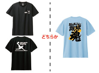 料金例サッカー2色プリント