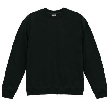 オーセンティックパイルクルーネックスウェット(裏パイル)002.ブラック