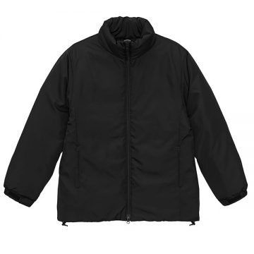 インサレーテッド スタンド ジャケット（中綿入）002.ブラック