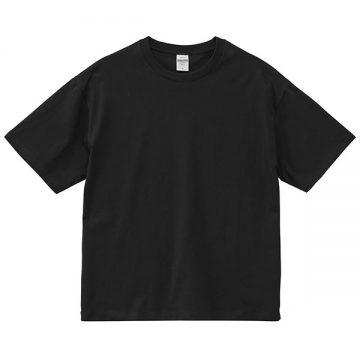 ファインジャージーボックスシルエットTシャツ002.ブラック