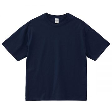 ファインジャージーボックスシルエットTシャツ086.ネイビー