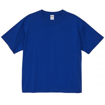 ファインジャージーボックスシルエットTシャツ095.マリンブルー