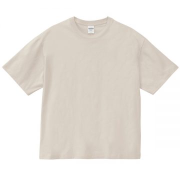 ファインジャージーボックスシルエットTシャツ183.グレージュ