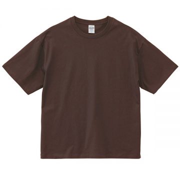 ファインジャージーボックスシルエットTシャツ237.ダークチョコレート