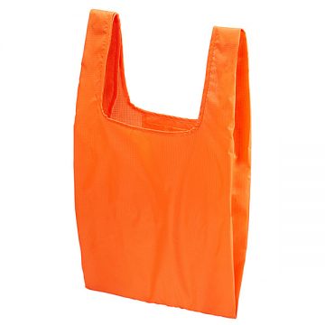 ライトナイロンリップストップマルシェバッグ(パッカブル)Sサイズ950.ブライトオレンジ