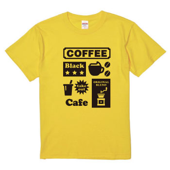 カフェデザインTシャツ