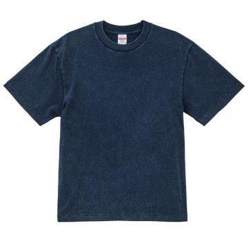 オープンエンドフェードウォッシュTシャツ961.フェードネイビー