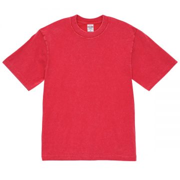 オープンエンドフェードウォッシュTシャツ962.フェードレッド