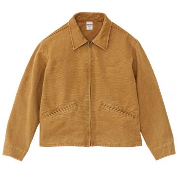 ダックキャンバスフェードウォッシュワーク ジャケット（一重）