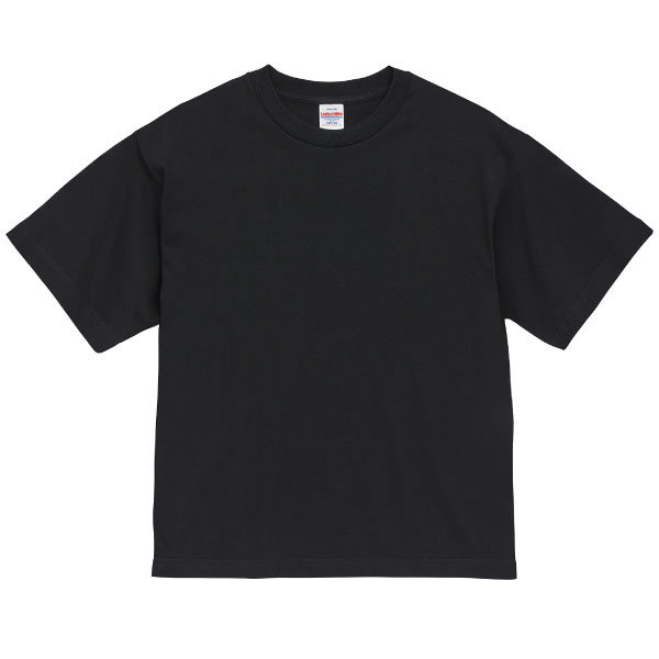 ボクシークロップドTシャツ002.ブラック